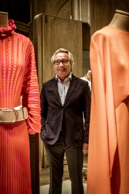 Modeontwerper Edouard Vermeulen van modehuis Natan